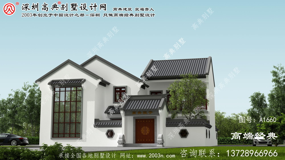 临澧县中式别墅，有庭院有庭院，是生活的理想之选。